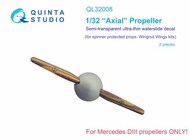  Quinta Studio  1/32 'Axial' Propeller (WNW kit)" QTSQL32008