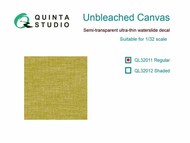 Unbleached Canvas Regular #QTSQL32011