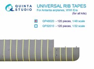 3D Decal - Universal Rib Tapes for Antanta Airplanes WWI Era #QTSQP48020
