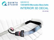 Interior 3D Decal - NATO Mercedes-Benz Belts #QTSQR35012