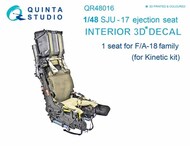  Quinta Studio  1/48 SJU-17 ejection seat for F/A-18 family QTSQR48016