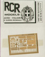  RCR Models  1/72 Reggiane Re.2001 Detail RCRS09