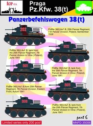 Pz.Kpfw. 38(t) Panzerbefehlsvagen #MNFD35006