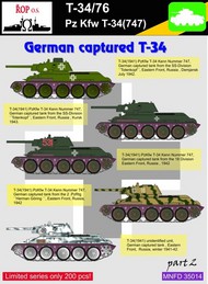Soviet T-34-76 German captured Soviet T-34 part 2 #MNFD35014