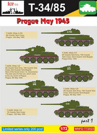  ROP o.s.  1/72 Soviet T-34/85 - Prague May 1945 Part 1 MNFDT72023