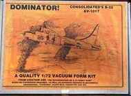 Rareplanes Vac-Kits  1/72 Consolidated B-32 Dominator RP-1017