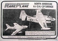  Rareplanes Vac-Kits  1/72 North American AJ-2/AJ-2P Savage RP8002