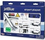  Realtoy International  NoScale Jet Blue Airways Die Cast Playset (15pc Set) RLT1221