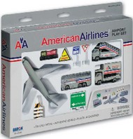 American Airlines B757 Airport Die Cast Playset (13pc Set) #RLT1661