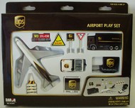 UPS Airport Die Cast Playset (12pc Set) #RLT4341