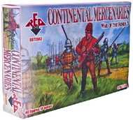  Red Box Figures  1/72 War of the Roses: Continental Mercenaries (40) (D)<!-- _Disc_ --> RBX72042