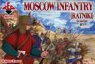  Red Box Figures  1/72 Moscow Infantry (Ratniki) XVI Century Set #2 (40) RBX72112