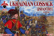  Red Box Figures  1/72 Ukrainian Cossack Infantry XVI Century Set #1 (28) RBX72114