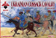  Red Box Figures  1/72 Ukrainian Cossack Cavalry XVI Century Set #2 (12 Mtd) RBX72126