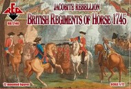 Jacobite Rebellion British Regiments of Horse 1745 (12 Mtd) #RBX72140