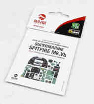  Red Fox Studio  1/24 Quick Set Acrylic Instrument Panel - Spitfire Mk.Vb (TRP kit) RFSQS24031