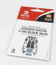 Instrument Panels - F-16C Falcon Block 30/32 (TAM kit) #RFSQS32063