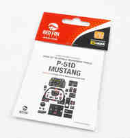 Instrument Panels - P-51D Mustang (ZKM kit) #RFSQS32166