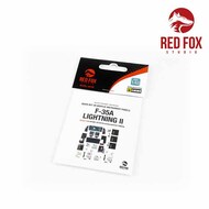  Red Fox Studio  1/48 Lockheed-Martin F-35A Lightning II Decals OUT OF STOCK IN US, HIGHER PRICED SOURCED IN EUROPE RFSQS48140