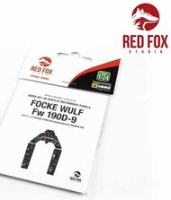  Red Fox Studio  1/24 Quick Set 3D Instrument Panel - Fw.190D-9 (TRP kit) RFSQS24005