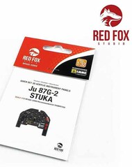  Red Fox Studio  1/32 Quick Set 3D Instrument Panel - Ju.87G-2 Stuka (TRP kit) RFSQS32004