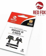  Red Fox Studio  1/32 Quick Set 3D Instrument Panel - Mirage IIIE/RD/0 (REV kit) RFSQS32011