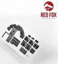  Red Fox Studio  1/32 Quick Set 3D Instrument Panel - Ju.88A-4 (REV kit) RFSQS32012