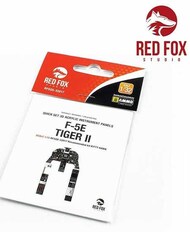  Red Fox Studio  1/32 Quick Set 3D Instrument Panel - F-5E Tiger II (KTH kit) RFSQS32017