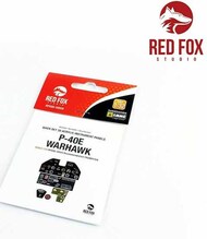  Red Fox Studio  1/32 Quick Set 3D Instrument Panel - P-40E Warhawk (TRP kit) OUT OF STOCK IN US, HIGHER PRICED SOURCED IN EUROPE RFSQS32025