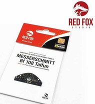  Red Fox Studio  1/32 Quick Set 3D Instrument Panel - Bf.108 Taifun (EDU kit) RFSQS32026