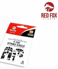  Red Fox Studio  1/32 Quick Set 3D Instrument Panel - F-15E Strike Eagle (TAM kit) RFSQS32032