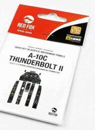Quick Set 3D Instrument Panel - A-10C Thunderbolt II (TRP kit) #RFSQS32046