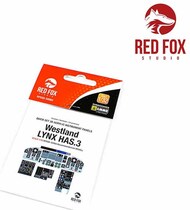  Red Fox Studio  1/32 Quick Set 3D Instrument Panel - Westland Lynx HAS.3 (REV kit) RFSQS32065