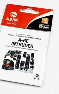 Quick Set 3D Instrument Panel - A-6E Intruder (TRP kit) OUT OF STOCK IN US, HIGHER PRICED SOURCED IN EUROPE #RFSQS32074