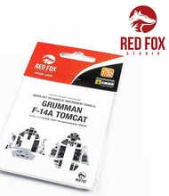  Red Fox Studio  1/32 Quick Set 3D Instrument Panel - F-14A Tomcat (TAM kit) RFSQS32081