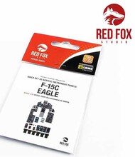  Red Fox Studio  1/32 Quick Set 3D Instrument Panel - F-15C Eagle (TAM kit) RFSQS32091