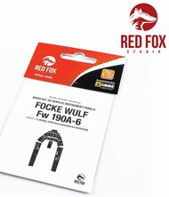  Red Fox Studio  1/32 Quick Set 3D Instrument Panel - Fw.190A-6 (HAS kit) RFSQS32092