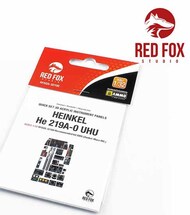  Red Fox Studio  1/32 Quick Set 3D Instrument Panel - He.219A-0 Uhu (ZKM kit) RFSQS32100