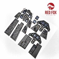  Red Fox Studio  1/32 Quick Set Acrylic Instrument Panel - F-16I Sufa (ACA kit) RFSQS32112