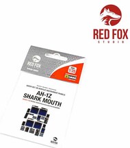  Red Fox Studio  1/35 Quick Set 3D  Instrument Panel - AH-1Z Viper Cobra Shark Mouth (ACA kit) RFSQS35003