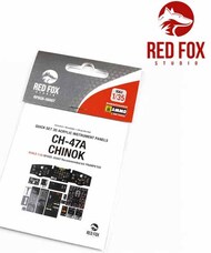 Red Fox Studio  1/35 Quick Set 3D  Instrument Panel - CH-47A Chinook (TRP kit) OUT OF STOCK IN US, HIGHER PRICED SOURCED IN EUROPE RFSQS35007