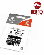  Red Fox Studio  1/35 Quick Set 3D  Instrument Panel - CH-47D Chinook Late (TRP kit) RFSQS35009