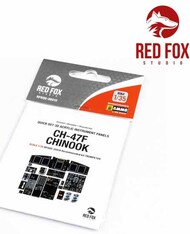  Red Fox Studio  1/35 Quick Set 3D  Instrument Panel - CH-47F Chinook (TRP kit) OUT OF STOCK IN US, HIGHER PRICED SOURCED IN EUROPE RFSQS35010