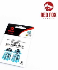  Red Fox Studio  1/48 Quick Set 3D Instrument Panel - Su-30SM (M2) Flanker (KTH kit) RFSQS48041