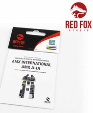  Red Fox Studio  1/48 Quick Set 3D Instrument Panel - AMX-1A (KIN kit) RFSQS48050