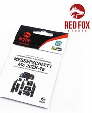  Red Fox Studio  1/48 Quick Set 3D  Instrument Panel - Me.262B-1a (HBS kit) RFSQS48056