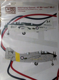  Red Roo Models  1/72 RAN Fairey Gannet AS Mk1 & T Mk2 RRD7248