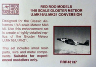  Red Roo Models  1/48 Gloster Meteor U Mk16/21 Conversio RRR48137