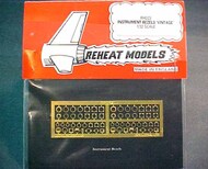  Reheat Models  1/32 Instrument Bezels, Vintage REH023
