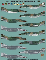  Reid Air Publications  1/32 F-4G Phantom II 'Big Scale Weasels' RAPSH32012